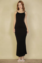 Load image into Gallery viewer, Ribbed Mermaid Hem Camisole Maxi Dress