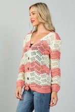 Load image into Gallery viewer, Ladies fashion  open knit cardigan