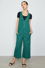 Load image into Gallery viewer, Ladies fashion double v neck wide leg jumpsuit