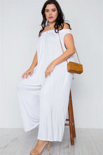Load image into Gallery viewer, Plus Size Basic Off-the-shoulder Jumpsuit
