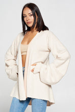 Load image into Gallery viewer, Cute Fuzzy Open Front Cardigan
