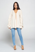 Load image into Gallery viewer, Cute Fuzzy Open Front Cardigan