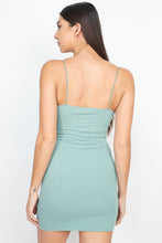 Load image into Gallery viewer, Ribbed Sleeveless Mini Dress