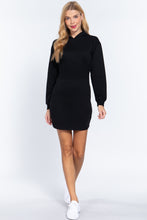 Load image into Gallery viewer, Hoodie French Terry Mini Dress