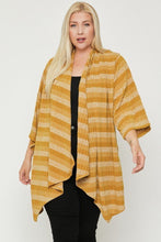 Load image into Gallery viewer, Kimono Style Striped Cardigan