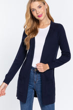 Load image into Gallery viewer, Raglan Slv Open Sweater Cardigan