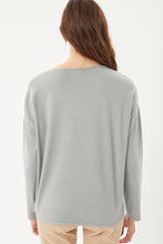 Load image into Gallery viewer, A V-neckline Drawstring Ruched Top