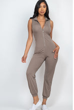 Load image into Gallery viewer, Zip Front Jumpsuit