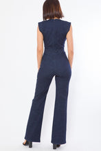 Load image into Gallery viewer, Fashion Denim Stretch Jumpsuit