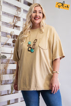 Load image into Gallery viewer, Mineral Washed Cotton Jersey Boxy Tunic