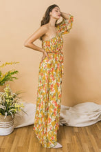Load image into Gallery viewer, A Printed Woven One Shoulder Maxi Dress