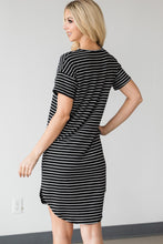 Load image into Gallery viewer, Adorable Striped Mini Dress