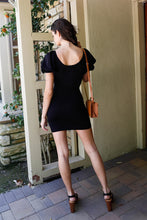 Load image into Gallery viewer, Knit Short Balloon Sleeve Bodycon Mini Dress