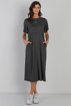 Load image into Gallery viewer, Short Sleeve Midi Dress