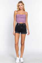 Load image into Gallery viewer, Ruched Side Shirring Cami Top