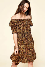 Load image into Gallery viewer, Leopard Printed Woven Dress