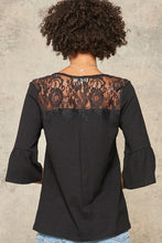 Load image into Gallery viewer, A Knit Top With Deep V Neckline And Yoke Design