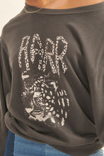 Load image into Gallery viewer, A Garment Dyed French Terry Graphic Sweatshirt