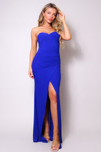 Load image into Gallery viewer, Strapless Sweetheart Maxi Dress
