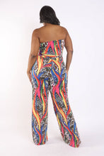 Load image into Gallery viewer, Printed Tube Jumpsuit