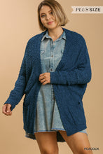 Load image into Gallery viewer, Open Front Oversized Cardigan Sweater With Pockets