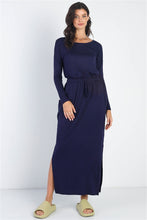 Load image into Gallery viewer, Midi Sleeve Basic Maxi Dress