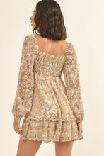 Load image into Gallery viewer, A Floral Print, Woven Mini Dress