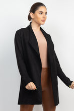 Load image into Gallery viewer, Open Front Suede Blazer