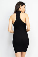 Load image into Gallery viewer, Halter Racerback Sweater Dress