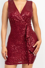 Load image into Gallery viewer, Sequin Mesh Bodycon Dress