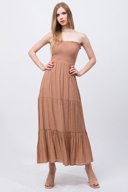 Strapless Maxi Dress