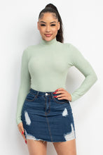 Load image into Gallery viewer, Mock Neck Long Sleeve Top
