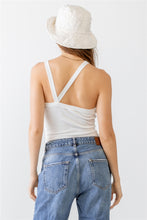 Load image into Gallery viewer, Ribbed V Strap Back Bodysuit