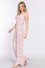 Load image into Gallery viewer, Floral Print Woven Cami Jumpsuit