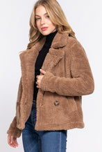 Load image into Gallery viewer, Faux Fur Sherpa Jacket