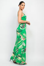 Load image into Gallery viewer, Scoop Tropical Print Maxi Dress