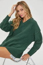 Load image into Gallery viewer, V Neck Oversized Sweater
