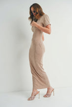 Load image into Gallery viewer, Short-sleeve Maxi Dress