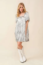 Load image into Gallery viewer, Sequin Babydoll Mini Dress